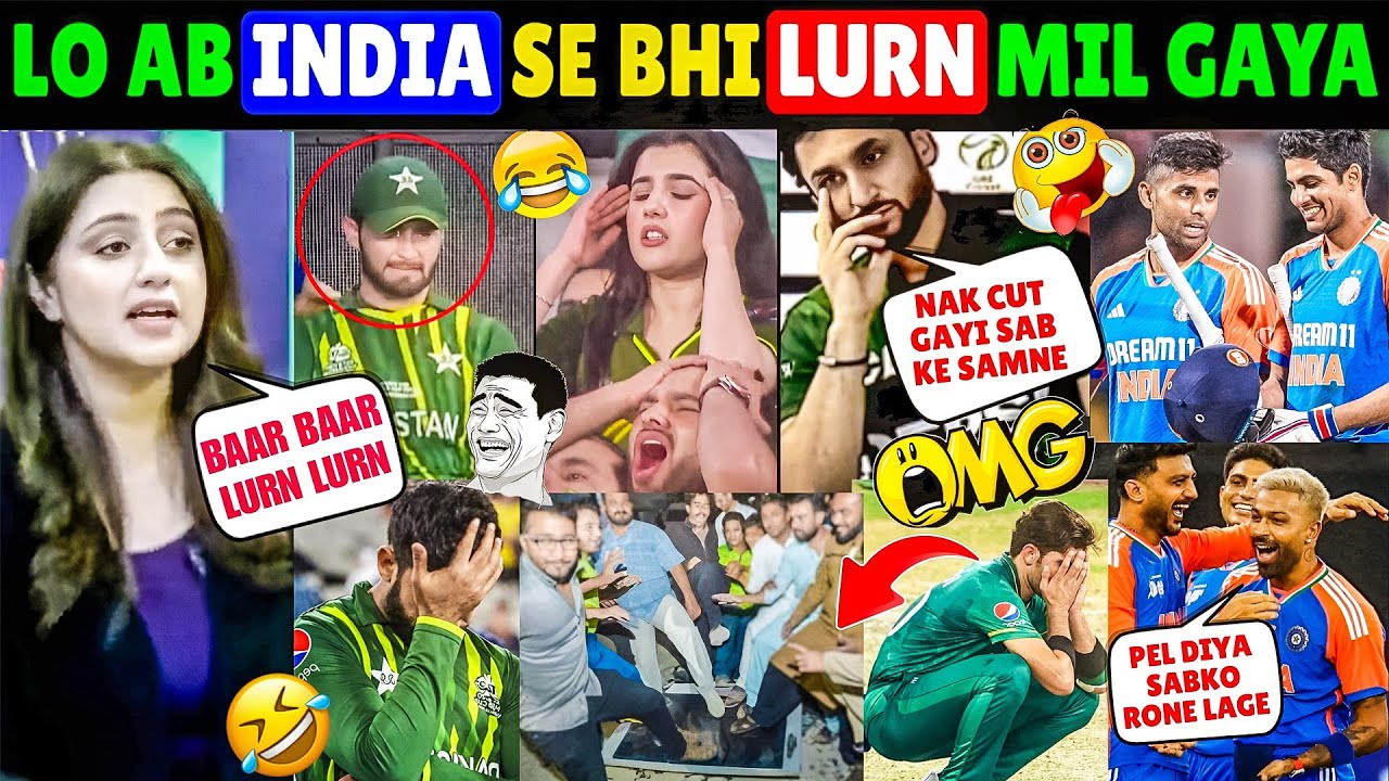 🤣 PAK MEDIA SHOCKED AFTER INDIA BEAT PAKISTAN TEAM IN ASIA CUP 2025 😆 | PAKISTANI LOGO NE TV THODE 🔥