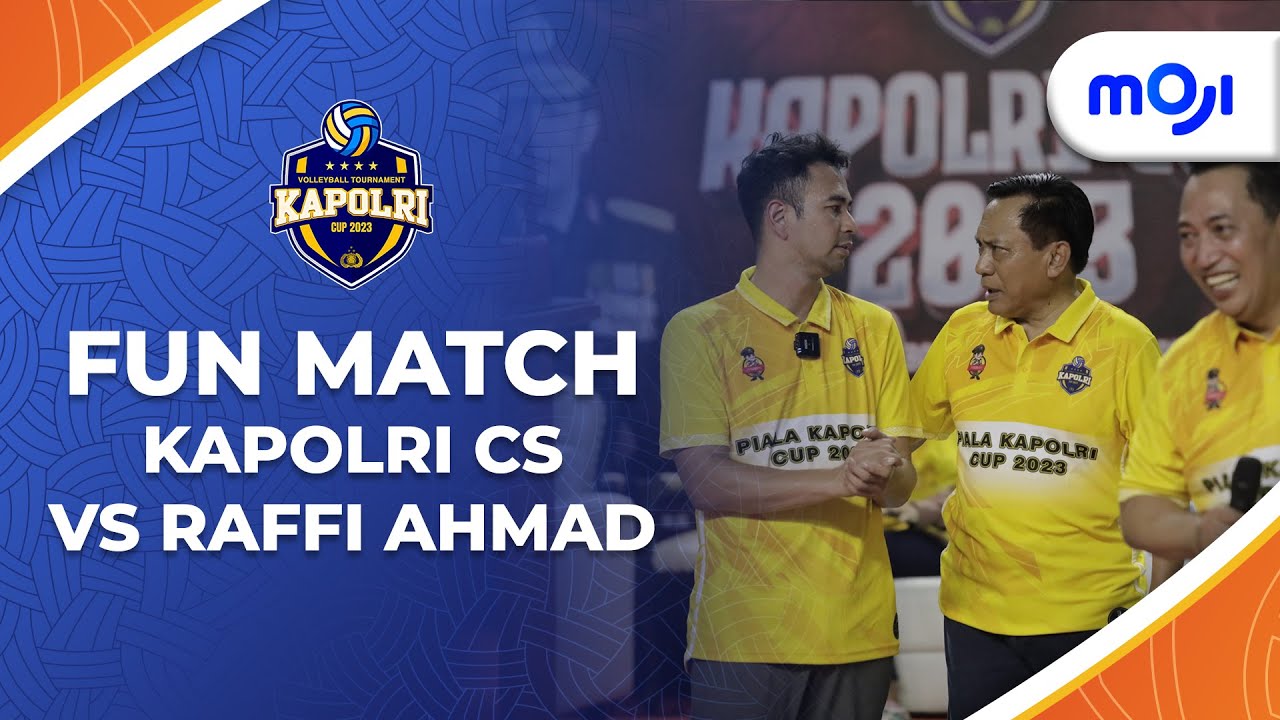 Kapolri Cup 2023 Fun Match: Tim Kapolri VS Tim Raffi Ahmad | Moji