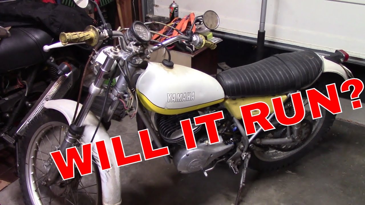 А ОН ЗАВЕДЕТ? | Yamaha TY250A 1974 года