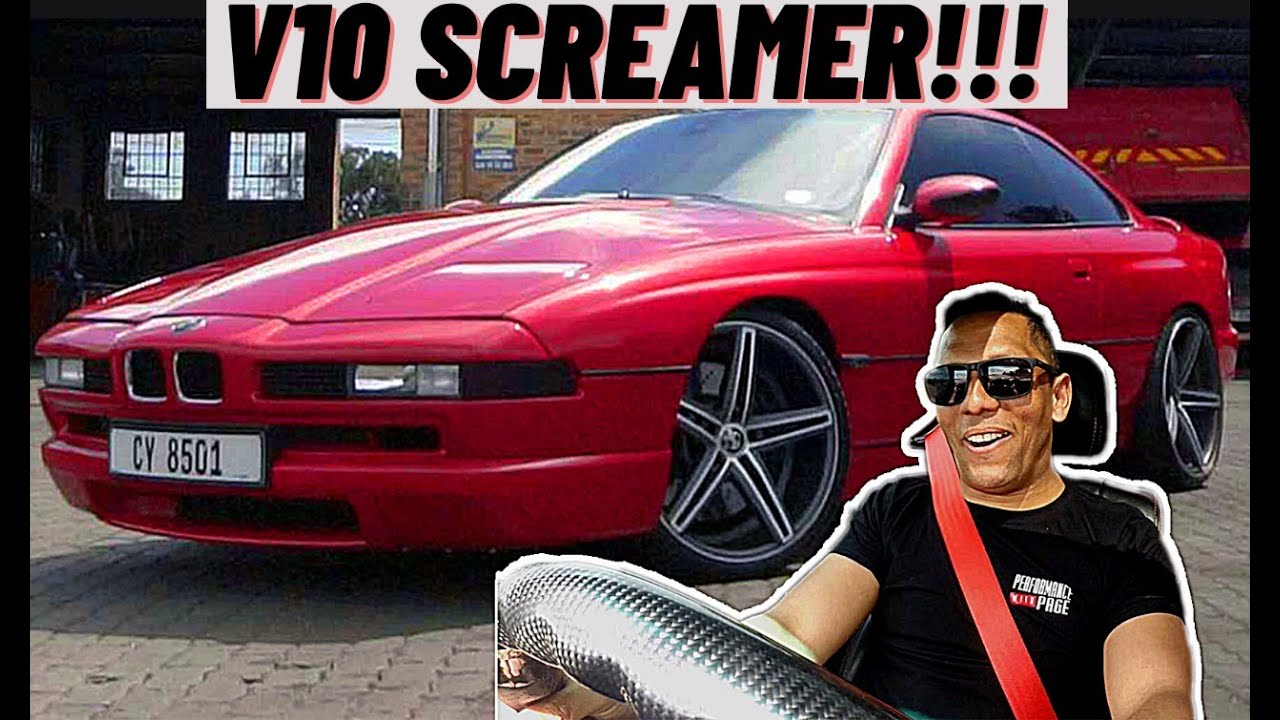 850i with a V10 SCREAMS louder than your...