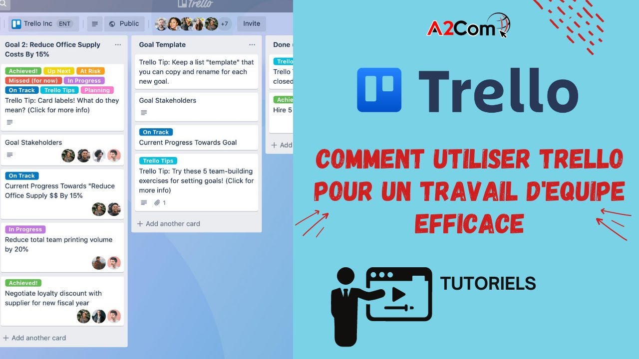 Comment utiliser Trello pour un travail d'équipe efficace ?