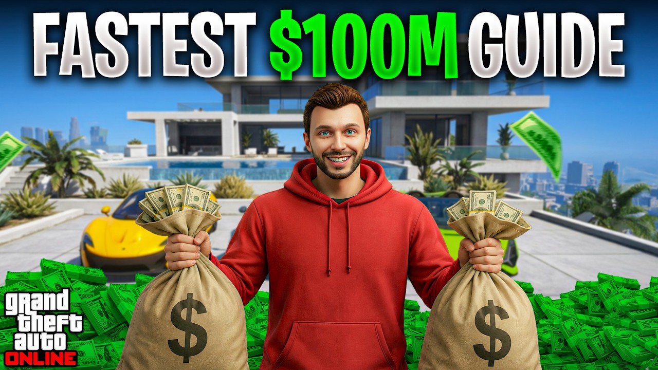 How To Get $100M in the Fastest Way Possible in GTA Online
