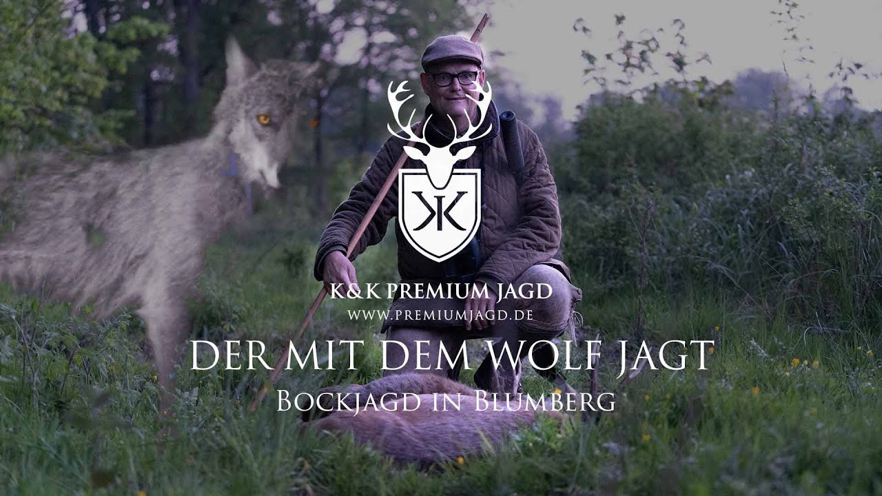 Der mit dem Wolf jagt - Bockjagd in Blumberg Brandenburg