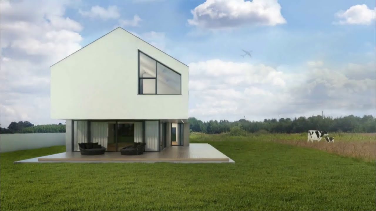 Minimalistyczne domy, nowoczesne rezydencje, monumentalne wille od architekt BIAMS cała Polska