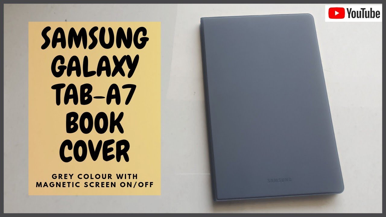 Galaxy Tab A7 Cover - Official Samsung BOOK COVER Unboxing