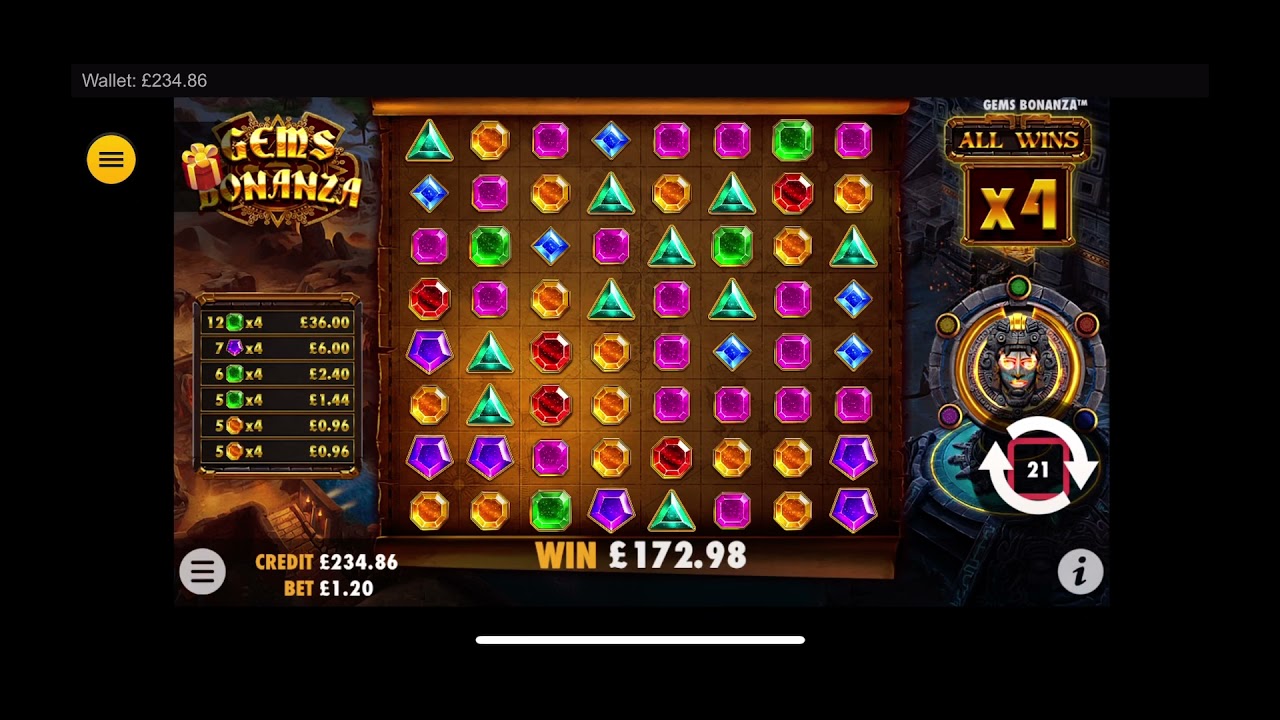 Decent win on gems bonanza 👌🏻