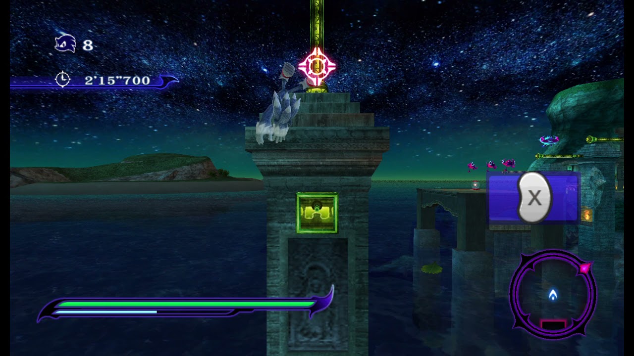 Sonic Unleashed Wii (dolphin) - Adabat (Jungle Joyride) Night Stage - Starry Night