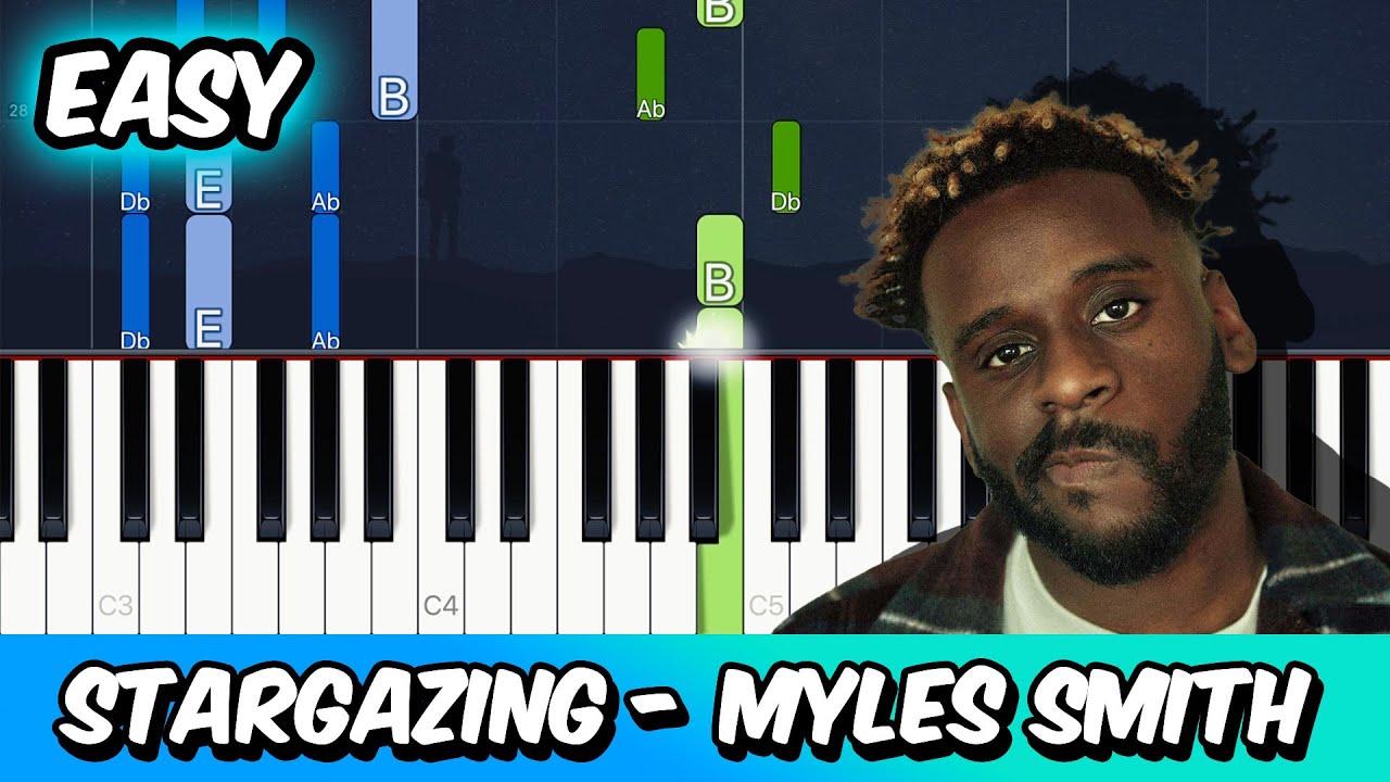 Stargazing - Myles Smith | EASY Piano Tutorial