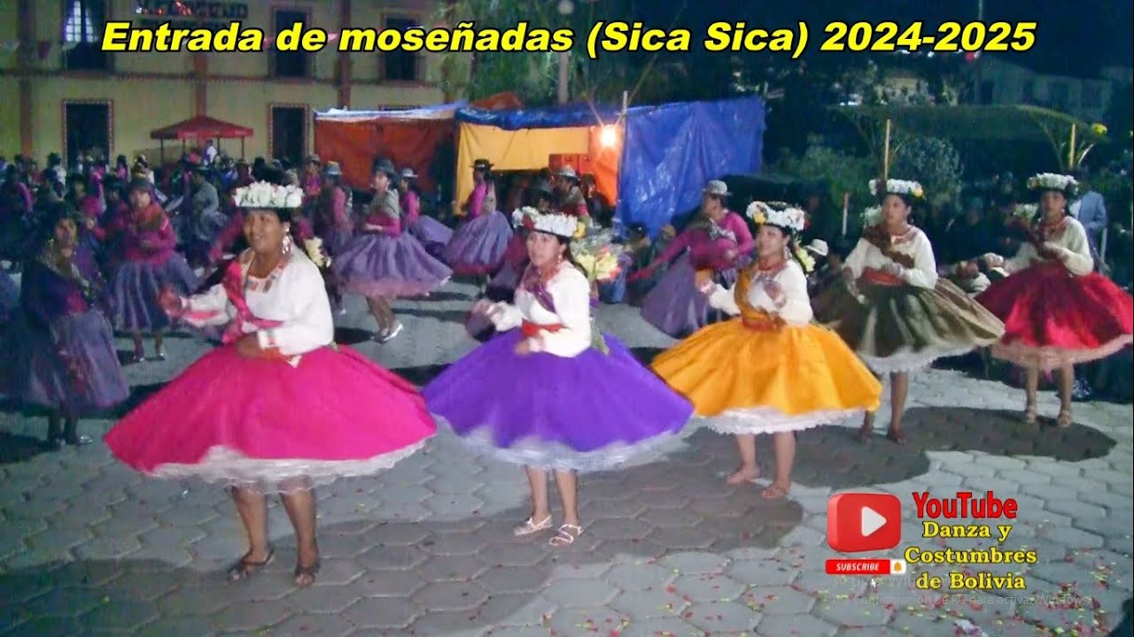 Moseñada 01 Entrada de Sica Sica (Zona Maca) 2024 - 2025 con el conjunto Súper Mayjas de Cala Cala