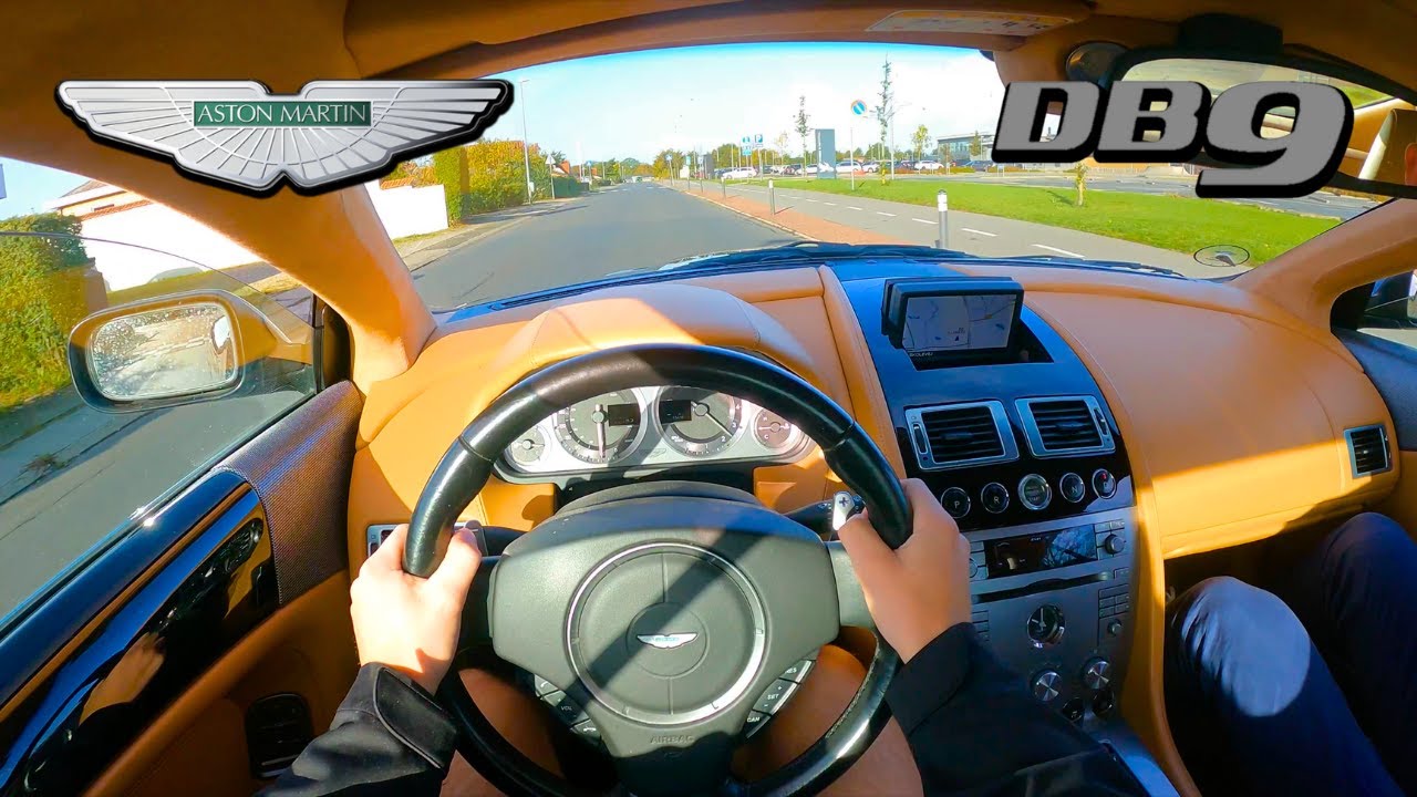 Aston Martin DB9 6.0 V12 470 HP 2010 | POV Drive & Sound