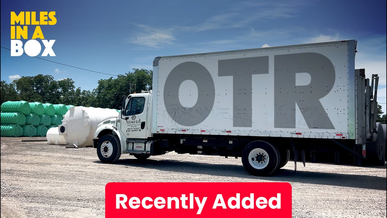 OTR с 20-футовым фургоном