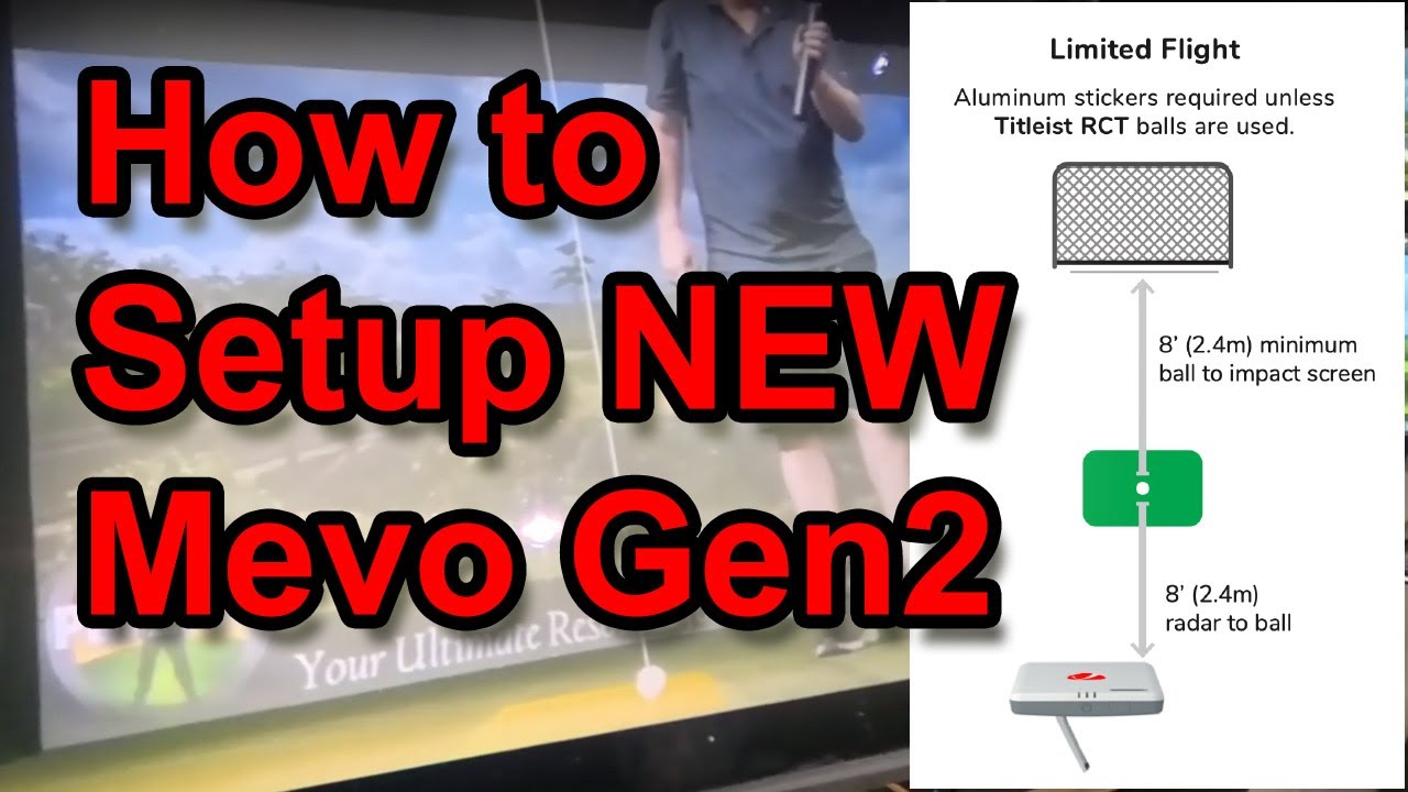 How to Set Up the New FlightScope Mevo Gen2 Launch Monitor