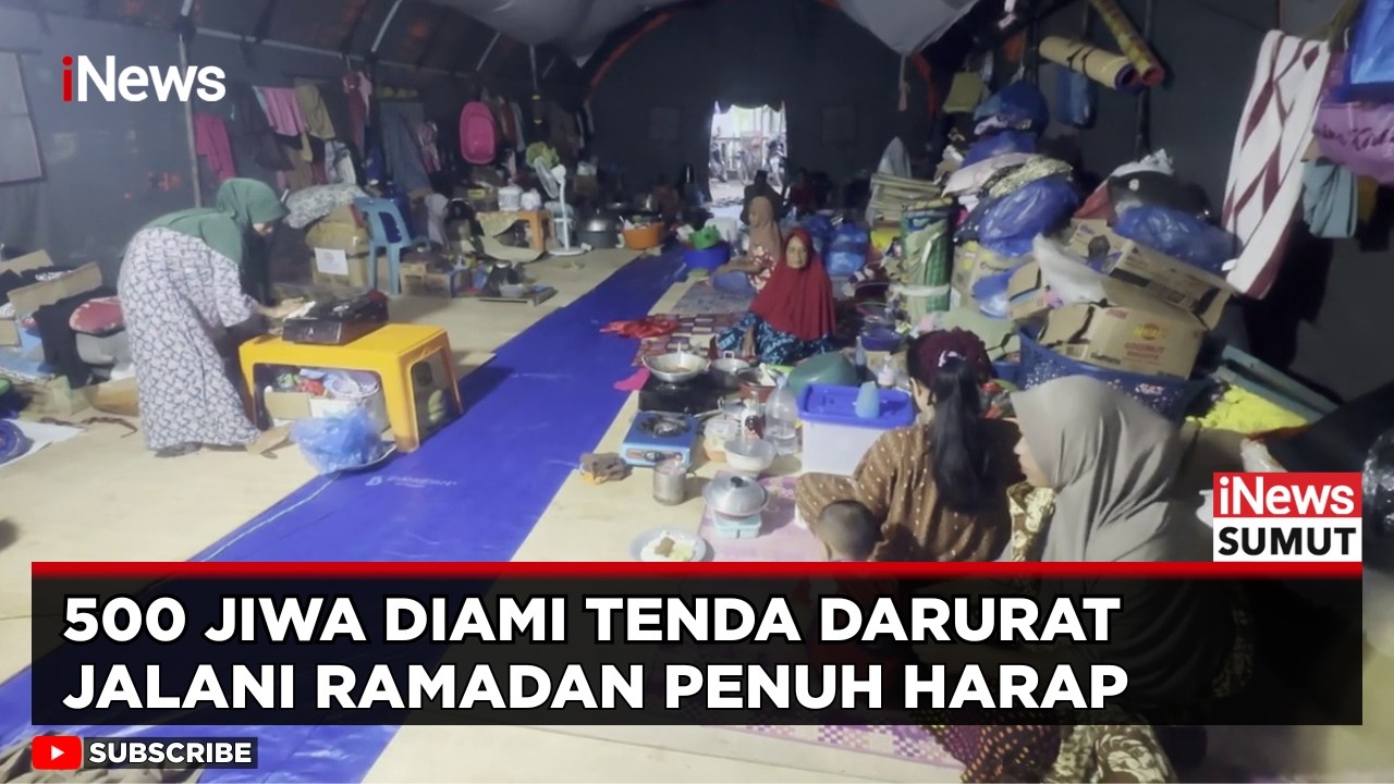 Ramadan di Tenda Pengungsian, 500 Warga Pidie Jaya Berbuka Pilu | iNews Sumut