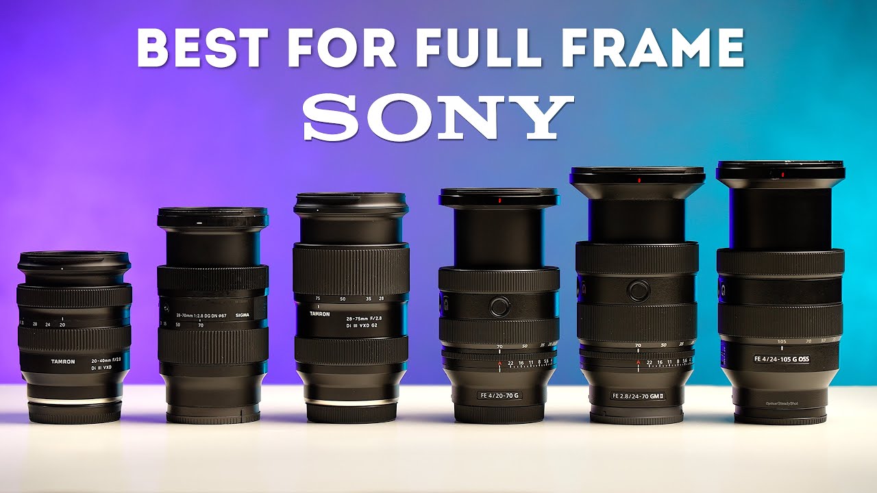 ULTIMATE Standard Zoom Lens for Sony E Comparison!