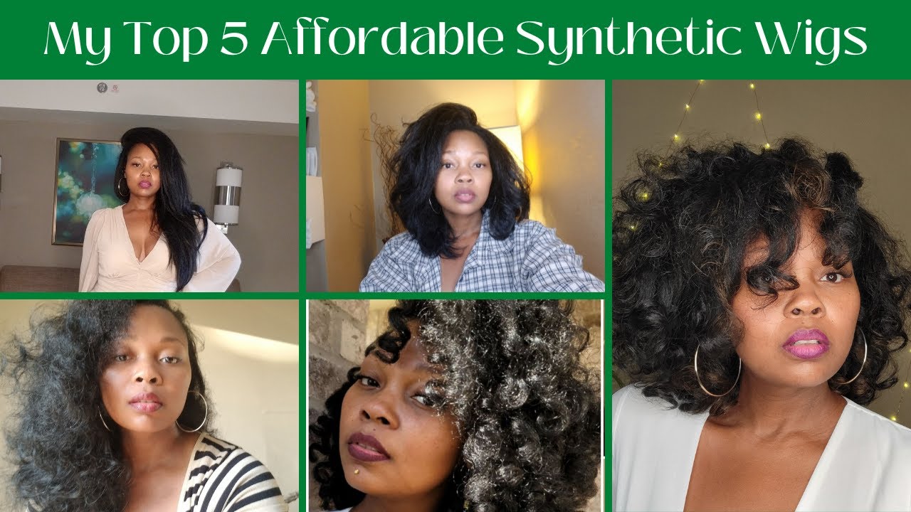 5 Must Have Affordable Synthetic Wigs| My Top 5 Synthetic Wigs| Sheba