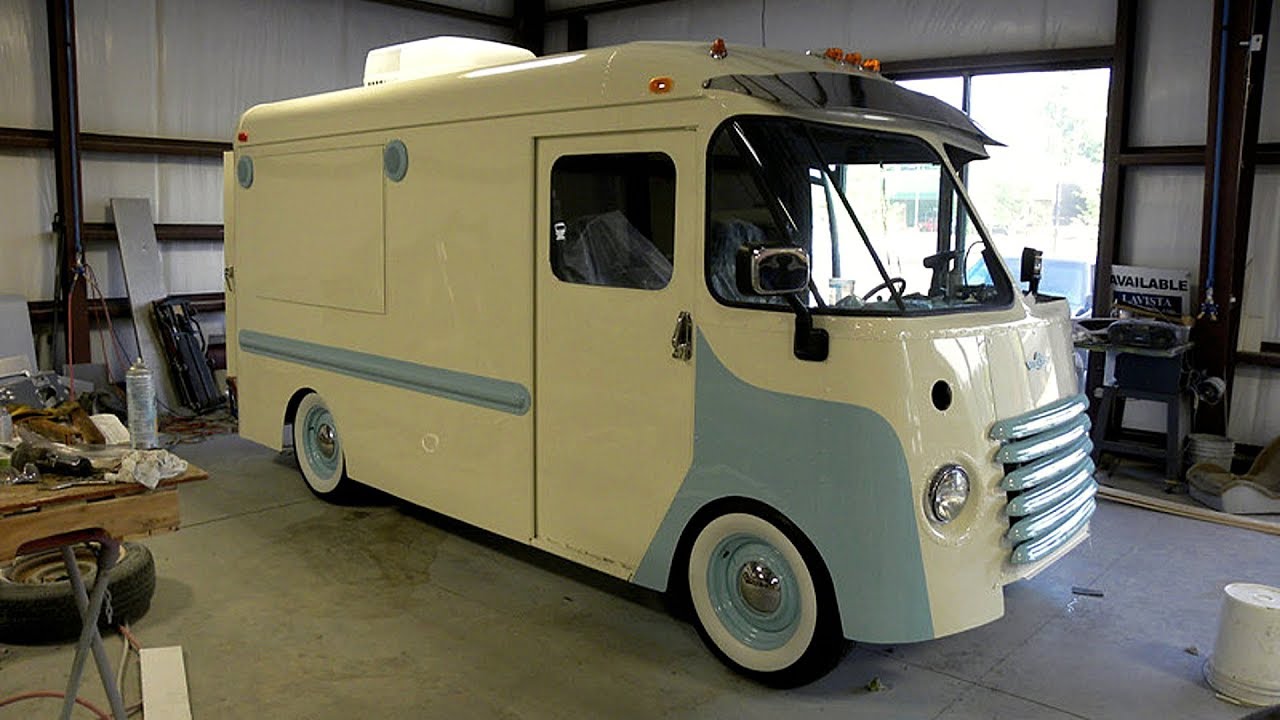 1958 Chevrolet Step Van - Ice Cream Van Build Project