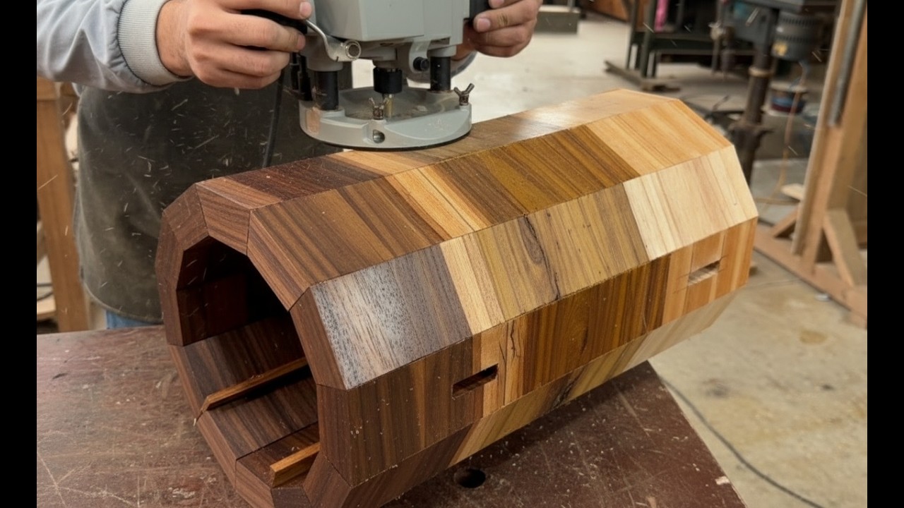 Stop wasting wood! Create valuable furniture from 100% reclaimed materials.