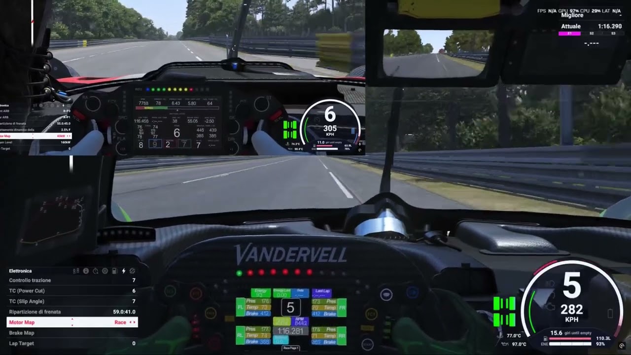 How much slower is Vanwall compared to the Ferrari 499P? - Le Mans Ultimate #lemansultimate #cars