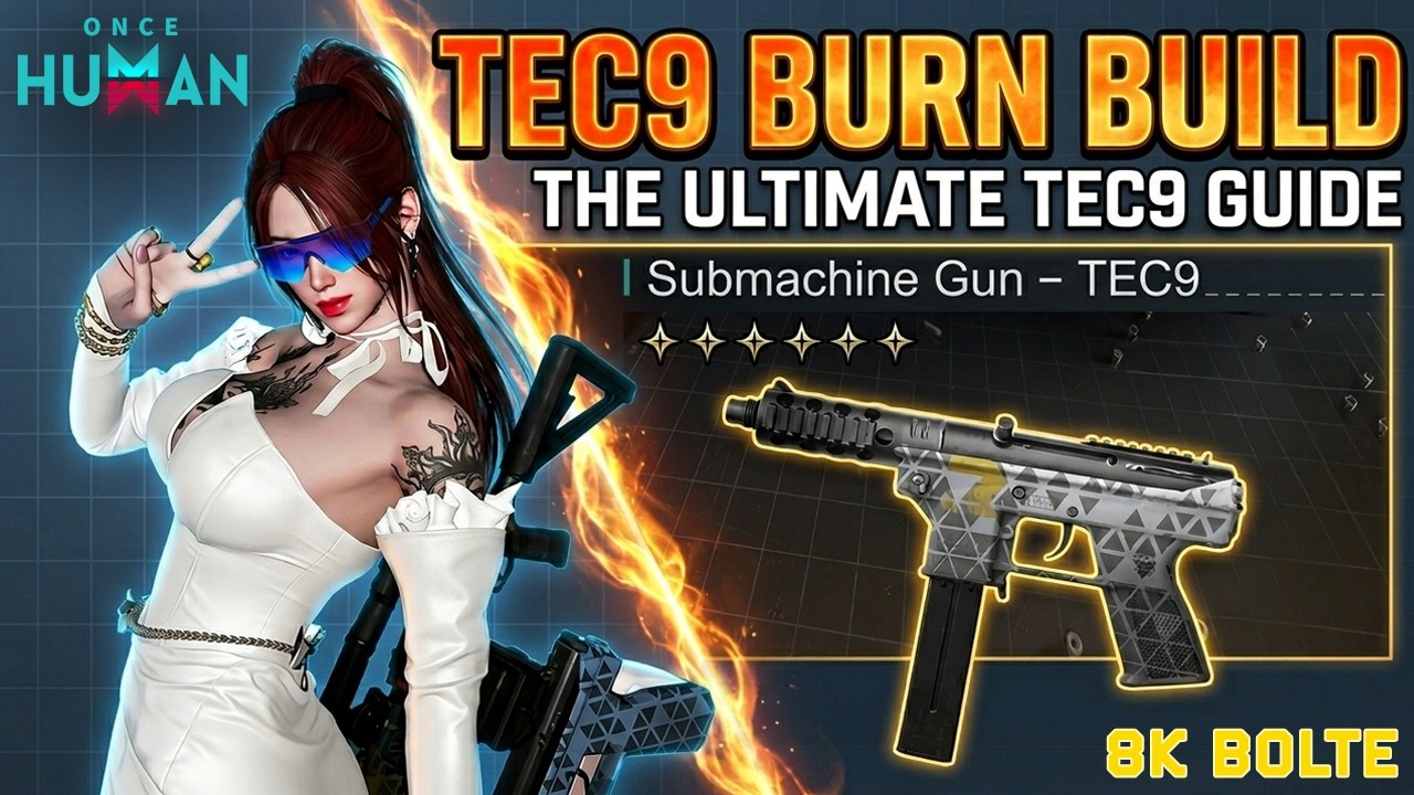 TEC9 META BUILD GUIDE 🔥 Full Setup + Armor + Mods | Once Human Gameplay #oncehuman #tec9 #build