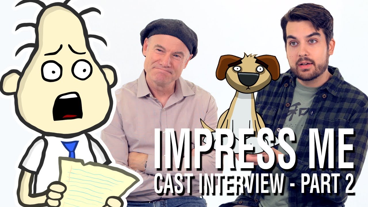 IMPRESS ME Cast Interview (w/ Jim Meskimen and Piotr Michael) - Part 2