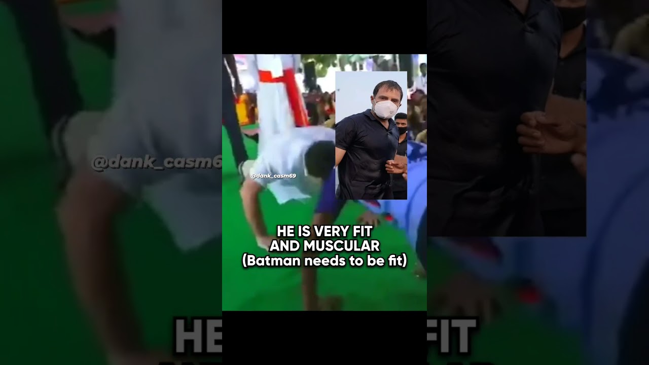 4 reason why Rahul Gandhi is Batman 🦇