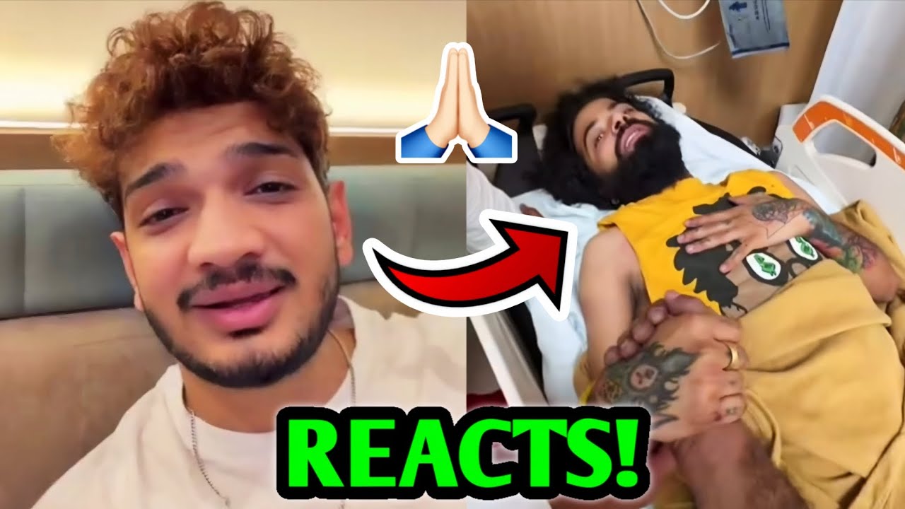 Munawar Faruqui Reacts to Uk07 Rider News 🙏 Munawar on Anurag Dobhal Live Accident