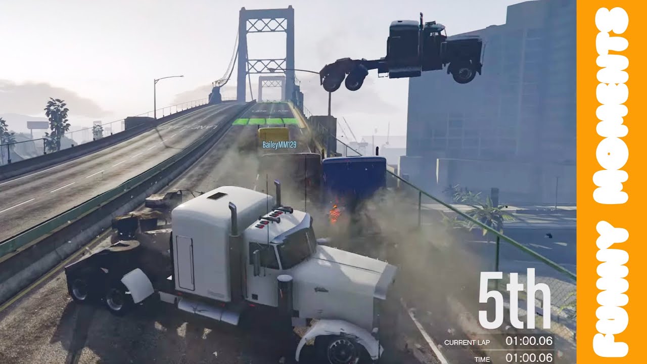 GTA Funny Moments Reactivated: Brother Trucker