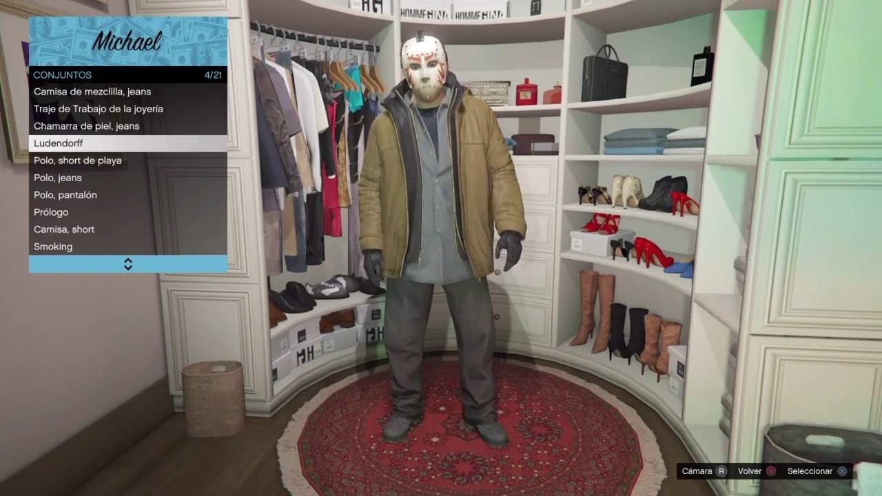 Grand Theft Auto 5|How to have a Jason Voorhees costume in GTA V