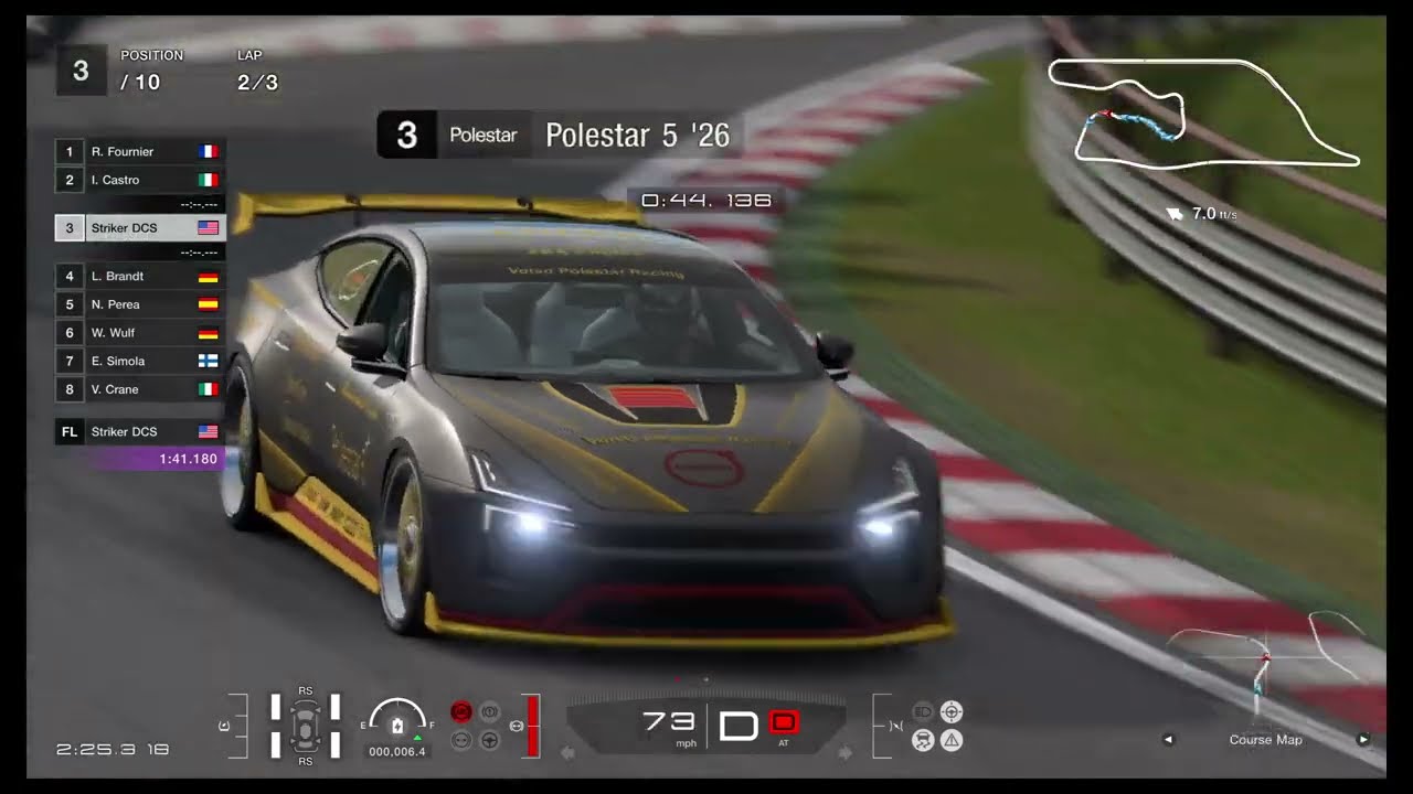 GT7 - Weekly Challenge Race 3 - Polestar 5 Performance '26 - One Make - Deep Forest Raceway