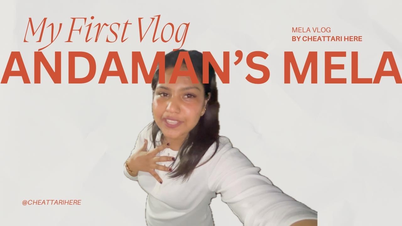 First Vlog Ever 😍 | Andaman Mela Experience | Full Vlog  #indiavlogger#festivalvlog #firstvlog