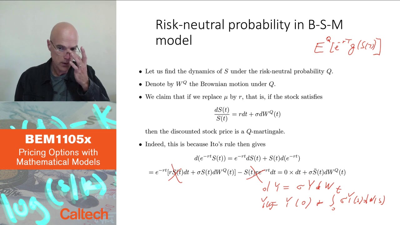 6 4 Risk neutral pricing   Black Scholes Merton model   Part 1