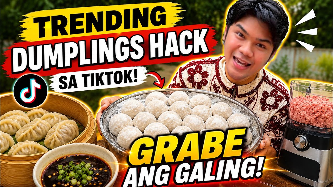 TRENDING DUMPLINGS TIKTOK FOOD HACK|ALEXIS VINES