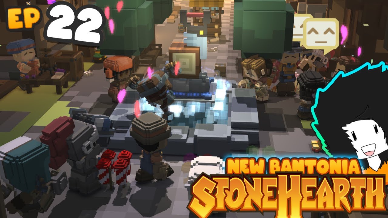 Stonehearth Ace - It is Time To Celebrate In New Bantonia - Ep 22