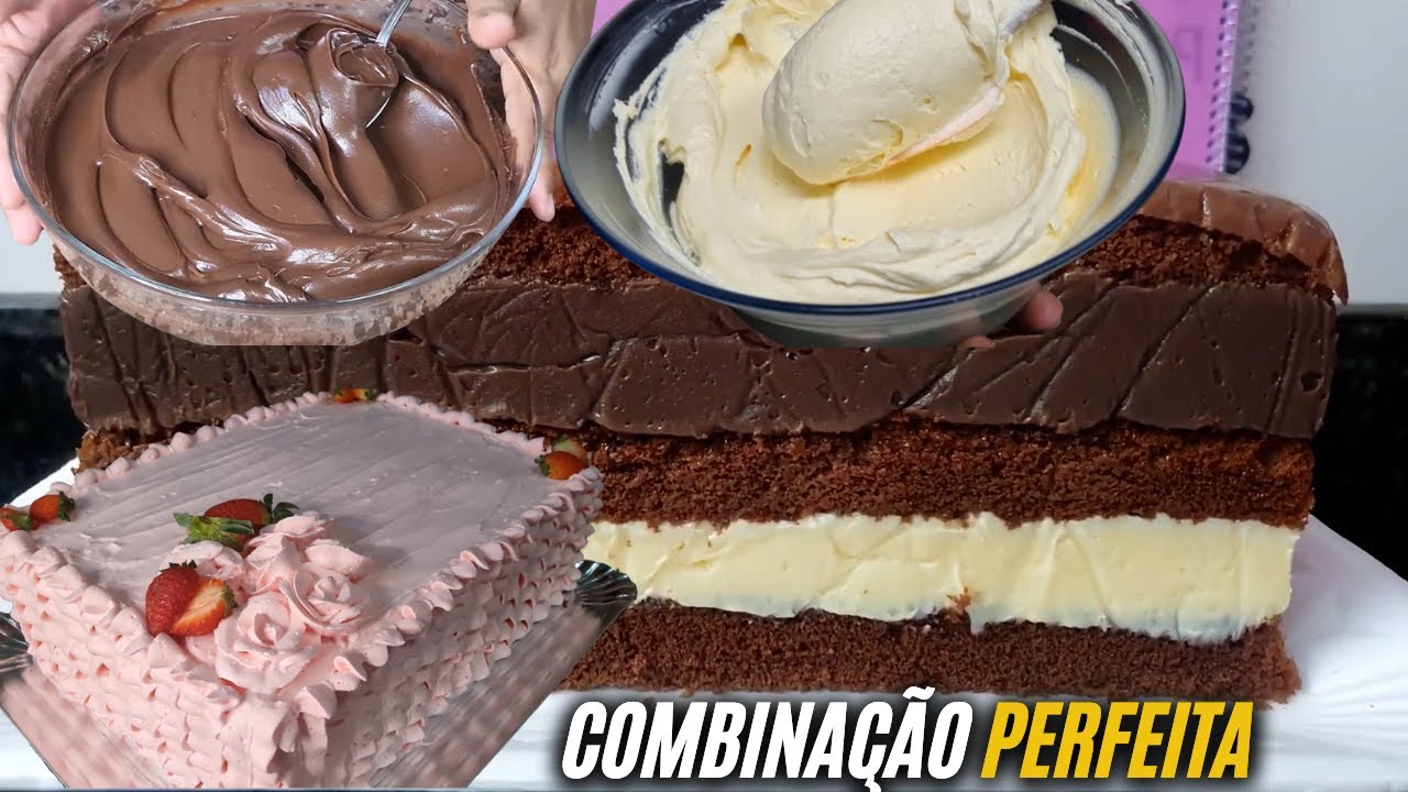 COMBINAÇÂO PERFEITA PARA SEU BOLO RECHEIO DE MARACUJÁ COM BRIGADEIRO O MAIS FÁCIL DO MUNDO 😋