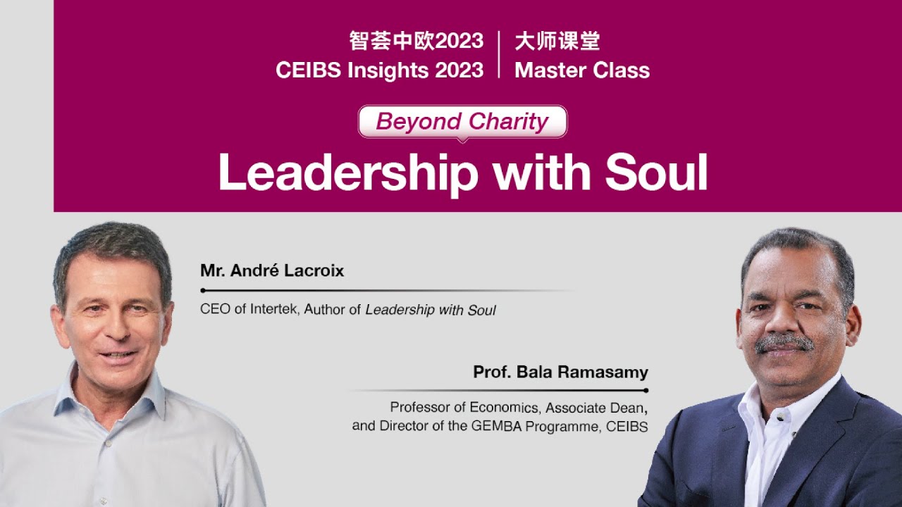 Master Class: Leadership with Soul