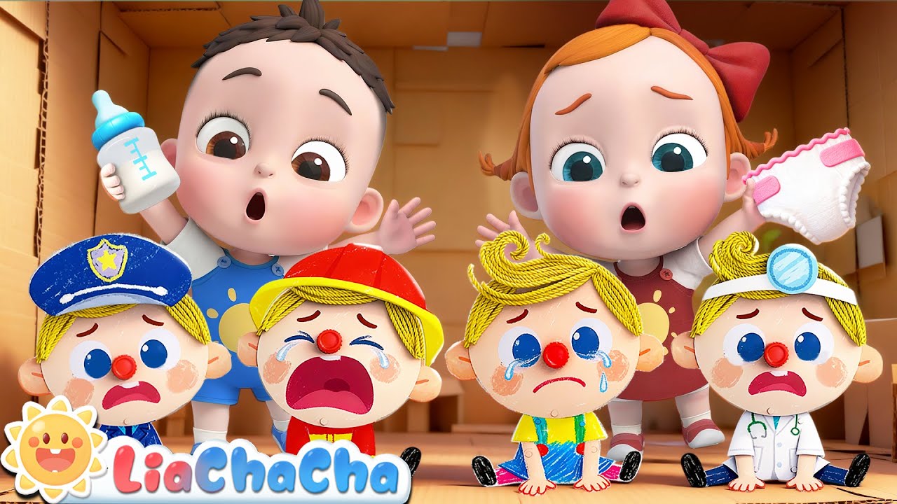 Cardboard Doll Pin Pon | EP226 | Learn Good Habits Song | Nursery Rhymes & Kids Songs | LiaChaCha