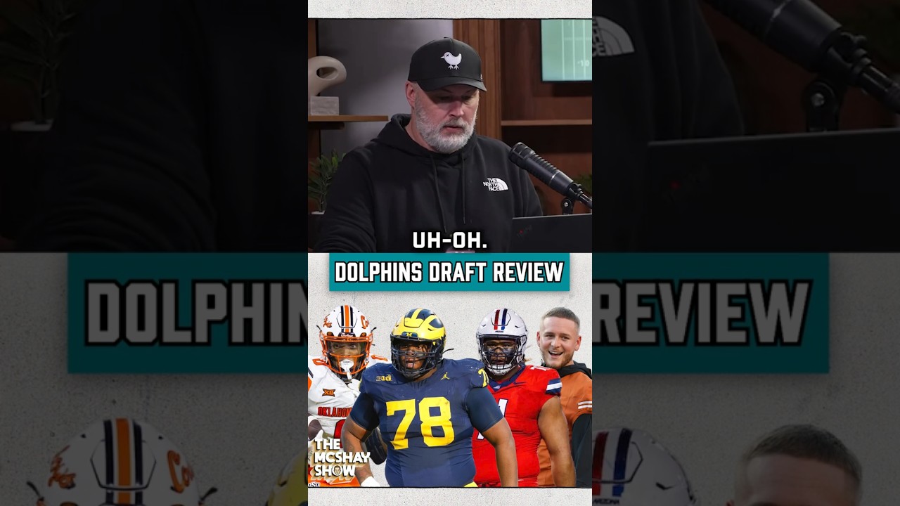 Was the Dolphins Draft Underwhelming? | The McShay Show