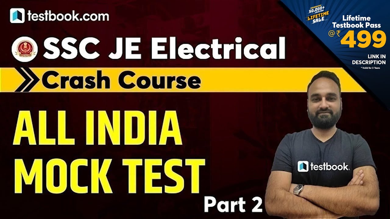 SSC JE Electrical Mock Test | Most Important Questions for SSC JE 2021 by Verender Sir | Part 2