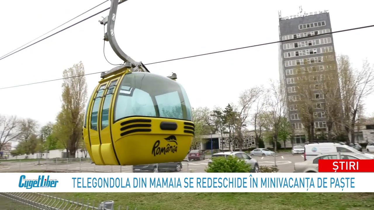 Vești bune! Telegondola din Mamaia se redeschide cu ocazia sărbătorilor pascale