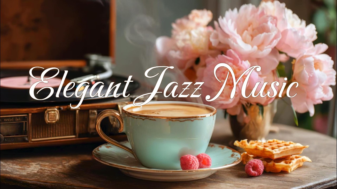 Элегантная джазовая музыка ☕ Уютный кофе и мягкая атмосфера для отдыха, работы и спокойных моментов