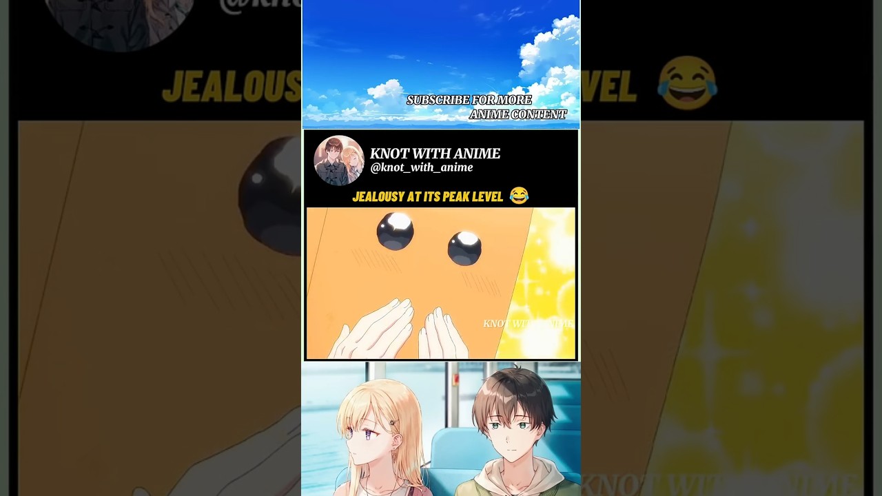 Jealousy at it's peak level 😂😅| Tamon's B-Side |#anime #animeedit #shorts