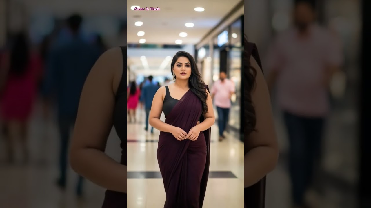 Boss Lady Saree Look 👑 | Bold & Classy Vibes ✨ 