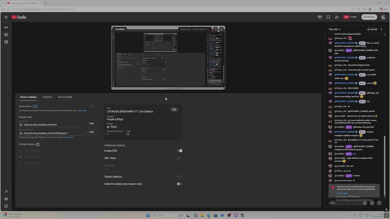 亗KINGSAJINGAMING YT Live Stream