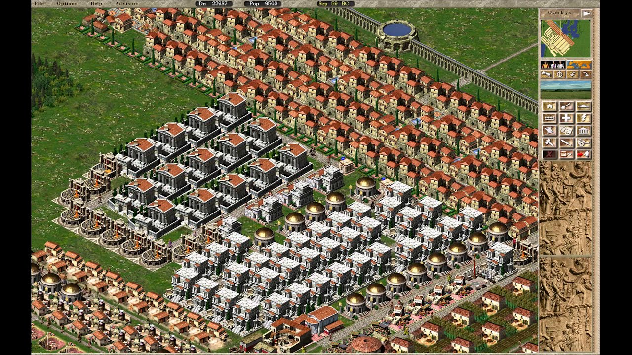 A Nonviolent Caesar 3 Speedrun - Mission 8b Lutetia [HD] 8m11s