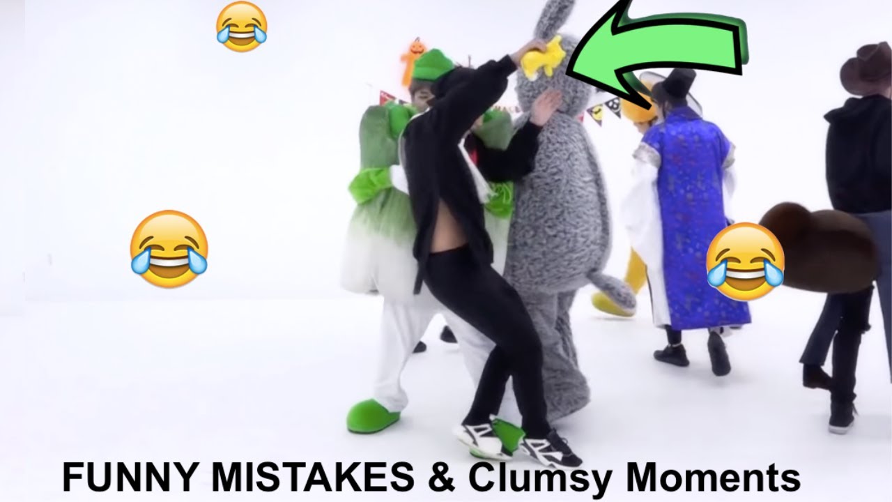 BTS FUNNY & CUTE Mistakes + CLUMSY & Members Teasing Moments *DANCE PRACTICE EDITION*