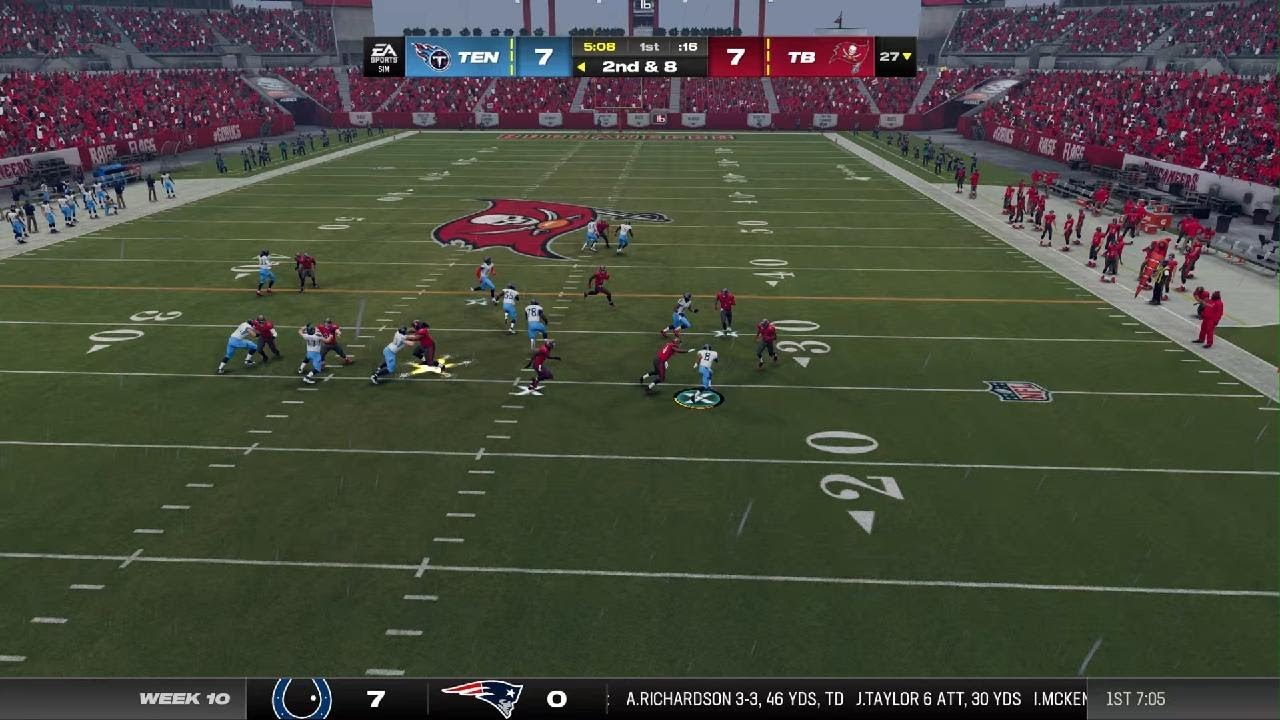 Madden NFL 24 Career mode: Tough Week 10 game  @ Tampa Bay Buccaneers 