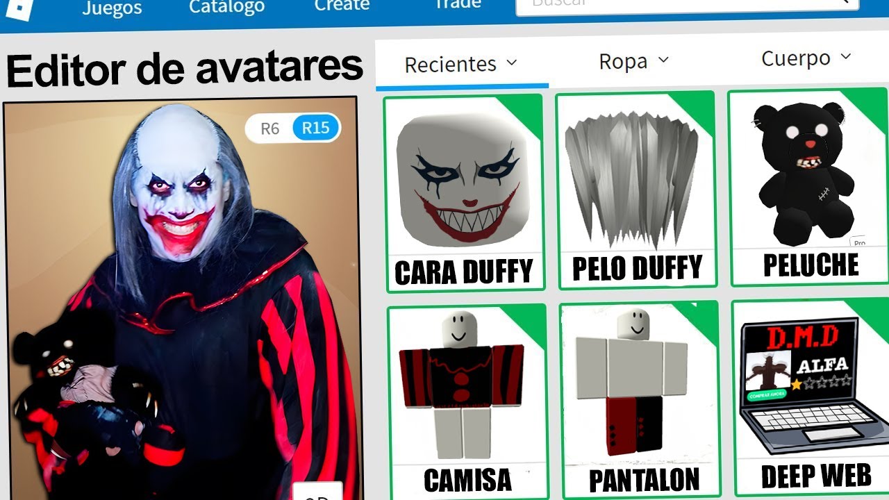 CREAMOS EL PERFIL DE DUFFY en Roblox | Karim Juega