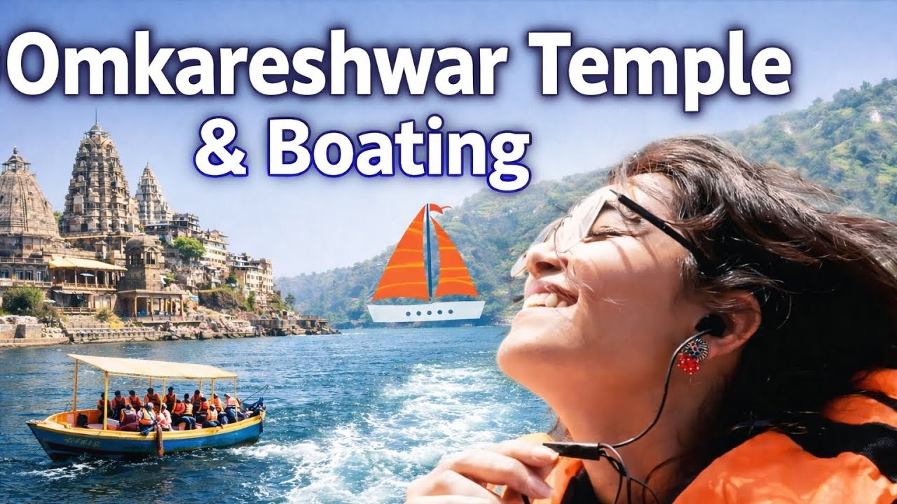 Omkareshwar Temple & Boating vlog #youtubefeed #youtubepage #omkareshwar #youtuberecommendations 