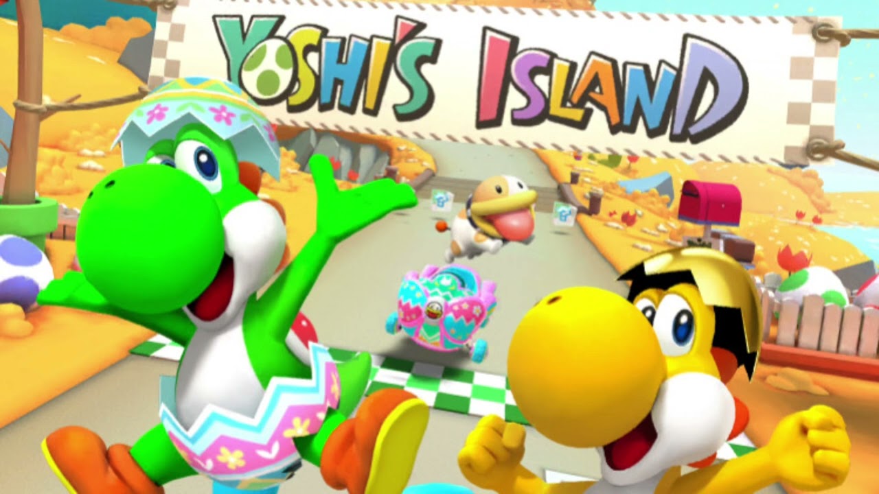 Yoshi's Island - Mario Kart Tour (slowed + reverb)