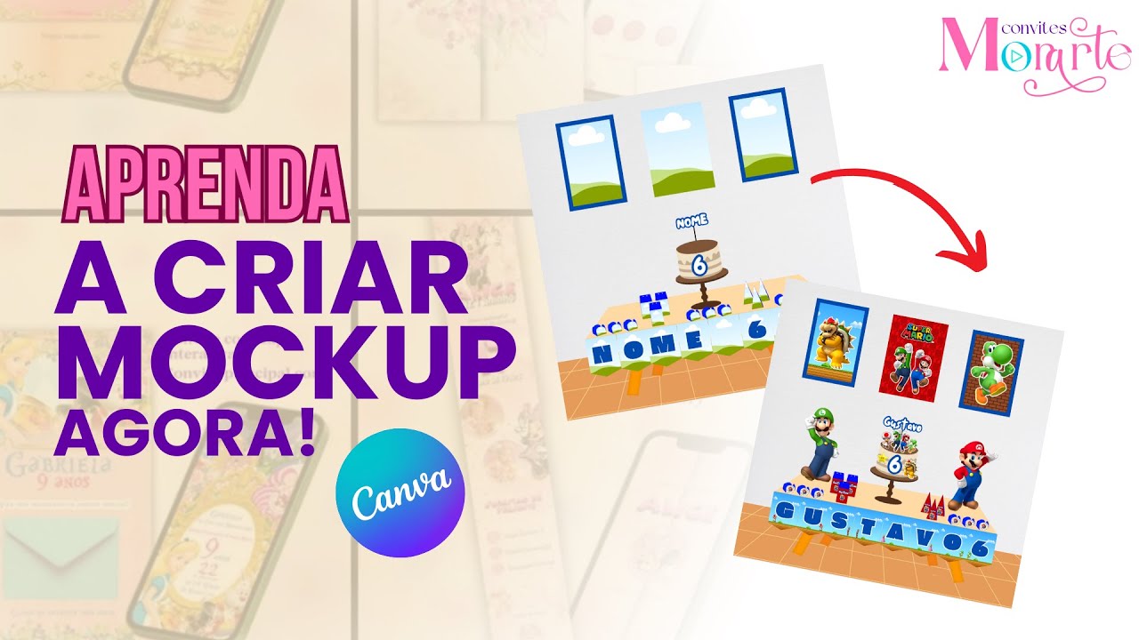 Como Fazer Mockup no Canva para Divulgar Kit Só um Bolinho (Passo a Passo)